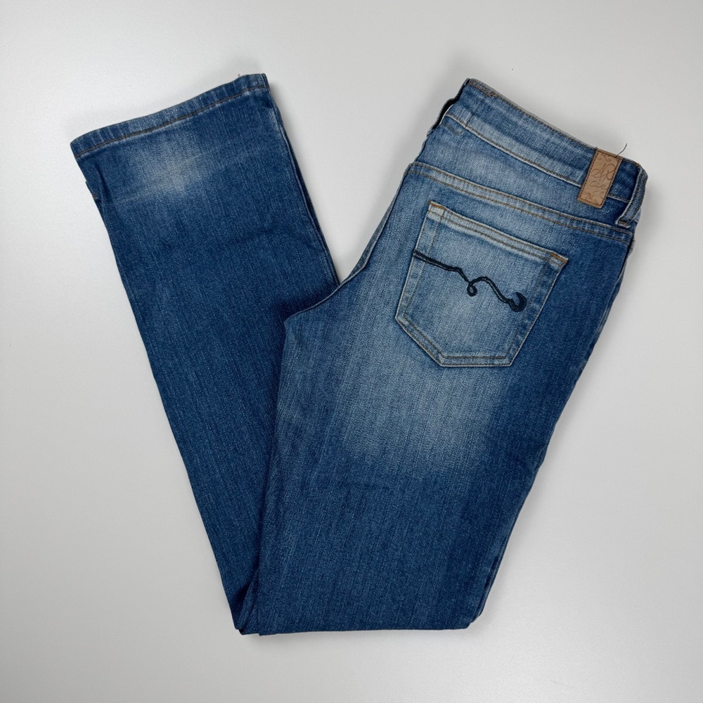American Rag Cie Vintage Y2K Straight Leg Blue Denim Jeans Low Rise Y2K Size 3S